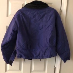 Sportina Women’s Ski Jacket, Purple/black, Size 10